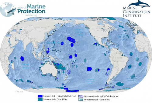 全球海洋保護區