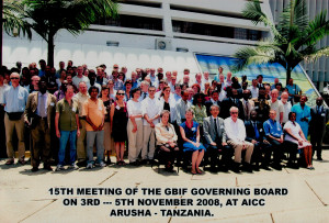 15TH MEETING OF THE GBIF GOVERNING BOARD ON 3RD