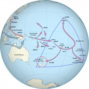 由考古學及遺傳學推論南島語族在太平洋的遷徙路徑與年代