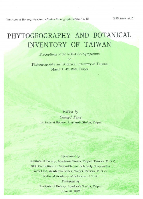Phytogeography and botanical inventory of taiwan